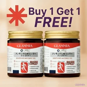 GLAMMIA Japanese Herbal Balm | For Joint Comfort Herbal Formula For Long Work Days Gel (2 x 100 g)